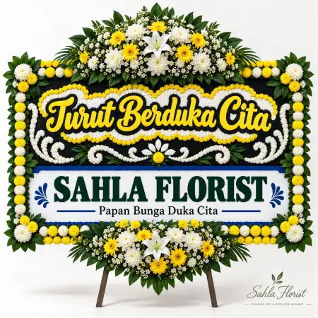 Papan Bunga Duka Mall Kelapa Gading
